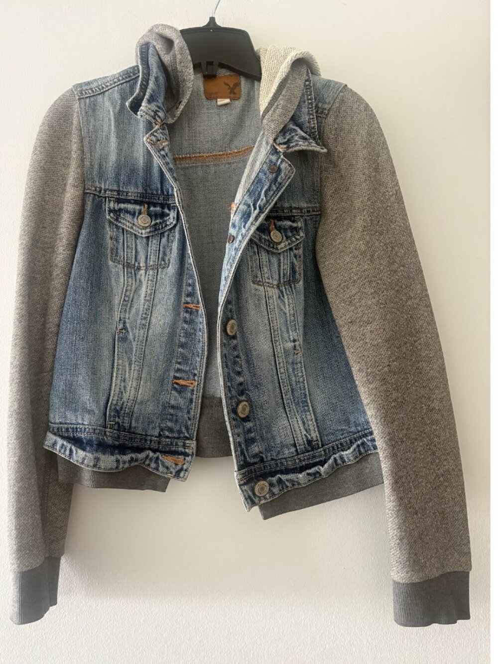 American Eagle Denim Hoodie